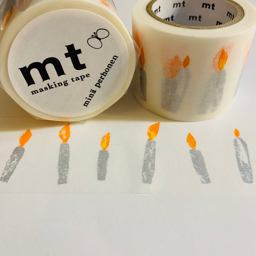 BIRTHDAY CANDLES MINA MT Washi Tape 1 Roll