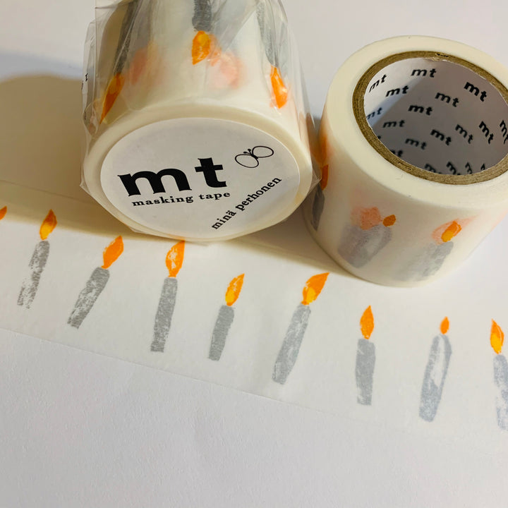 BIRTHDAY CANDLES MINA MT Washi Tape 1 Roll