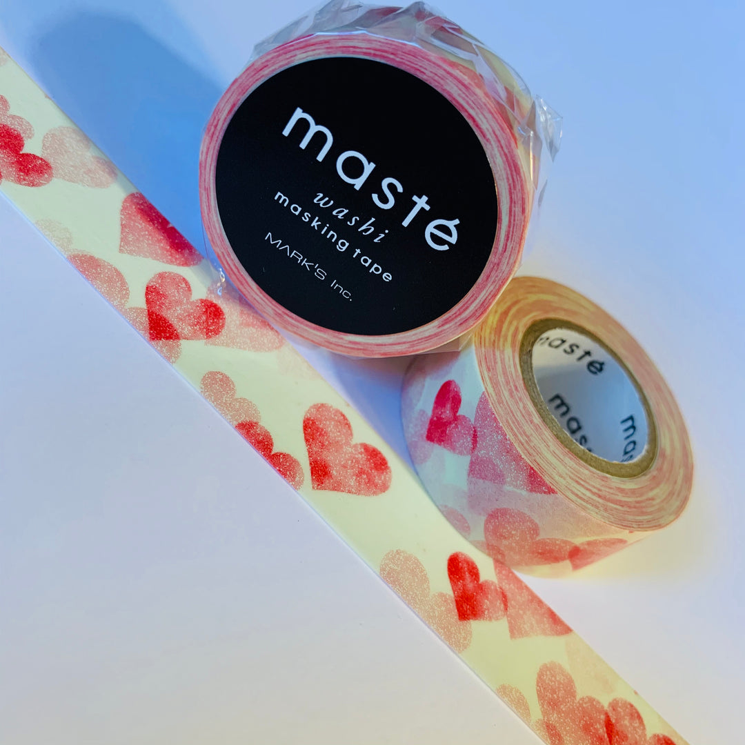 AMAZING LOVE LIFE Maste Washi Tape ~ 1 Roll ~ 15mm x 7m (23 Feet)