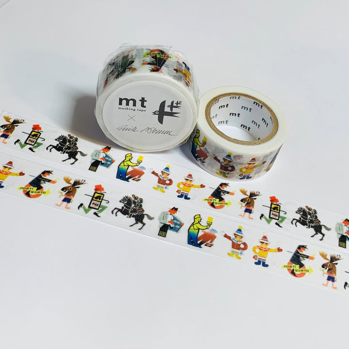 OCCUPATIONAL PEOPLE VARIETIES Erik Bruun Mt Washi Tape ~ 1 Roll ~ 20mm x 7m (23 Feet)