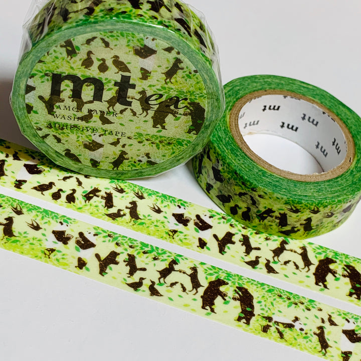 ANIMAL SPRING PICNIC MT Washi Tape 1 Roll