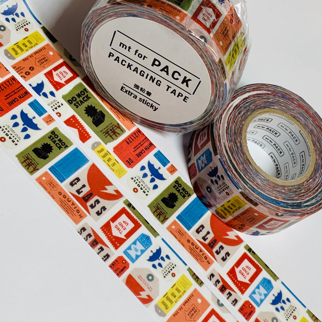 CARE TAG EPHEMERA MT Extra Strong & Large Pack Washi Tape - 1 Roll