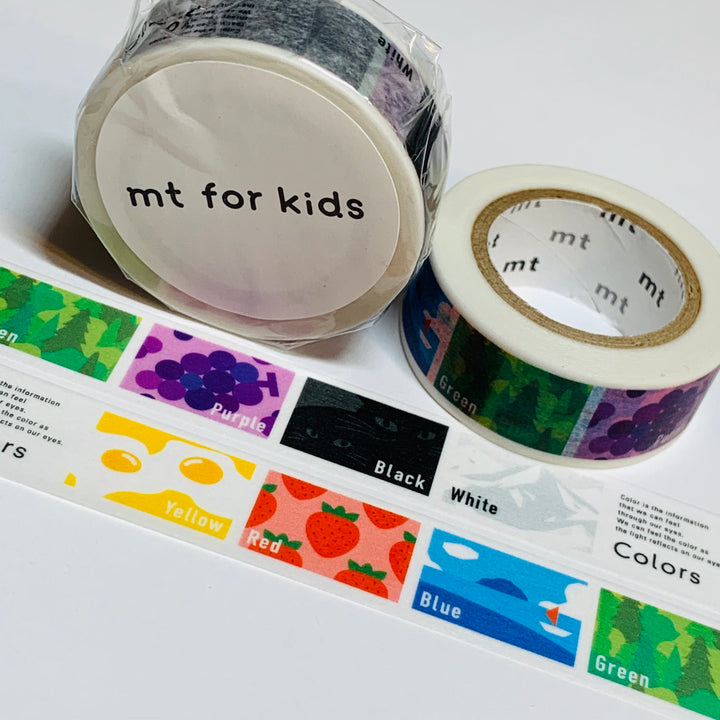 COLOR REFERENCE EXAMPLES MT Washi Tape - 1 Roll