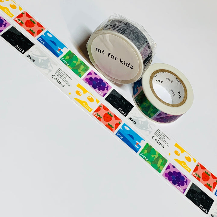 COLOR REFERENCE EXAMPLES MT Washi Tape - 1 Roll