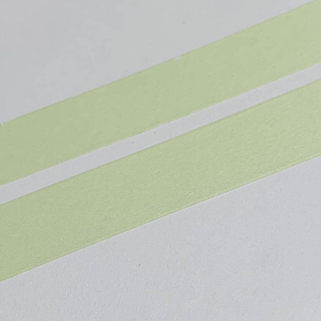 PASTEL LEAF GREEN Solid Matte Mt Washi Tape ~ 1 Roll ~ 15mm x 7m (23 Feet)