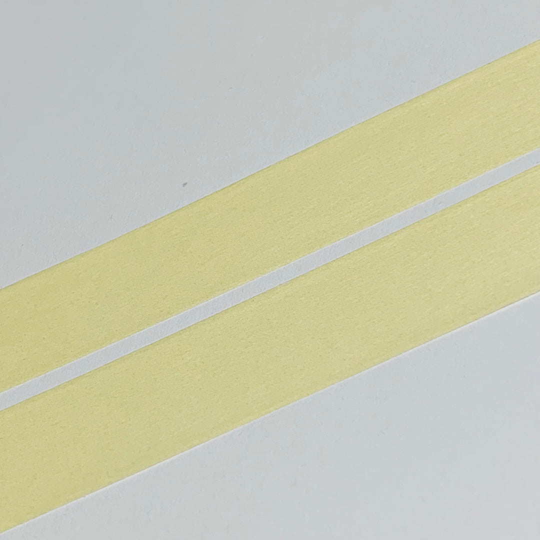 PASTEL SUNFLOWER YELLOW Solid Matte Mt Washi Tape ~ 1 Roll ~ 15mm x 7m (23 Feet)