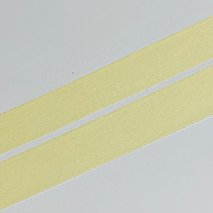 PASTEL SUNFLOWER YELLOW Solid Matte Mt Washi Tape ~ 1 Roll ~ 15mm x 7m (23 Feet)