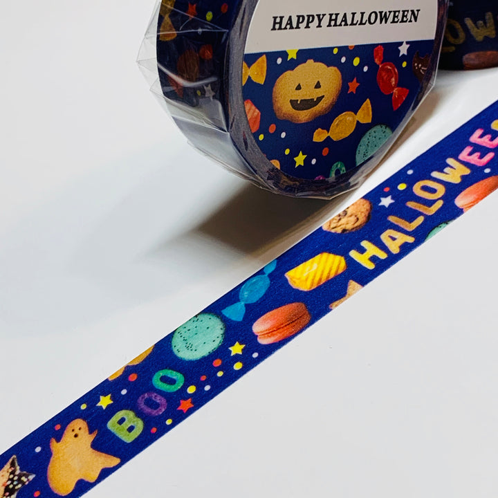 HALLOWEEN CANDY & SNACKS Mt Washi Tape ~ 1 Roll ~ 15mm x 7m (23 Feet)