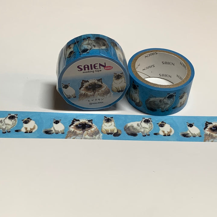 HIMALAYAN CAT Saien Silky Washi Tape ~ 1 Roll ~ 20mm x 4m (13 Feet)