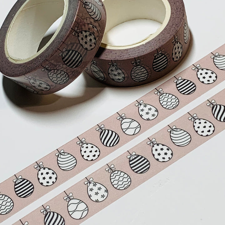 DANGLING EASTER EGG Garland Washi Tape - 1 Roll - 15mm x 10m (33 Feet)