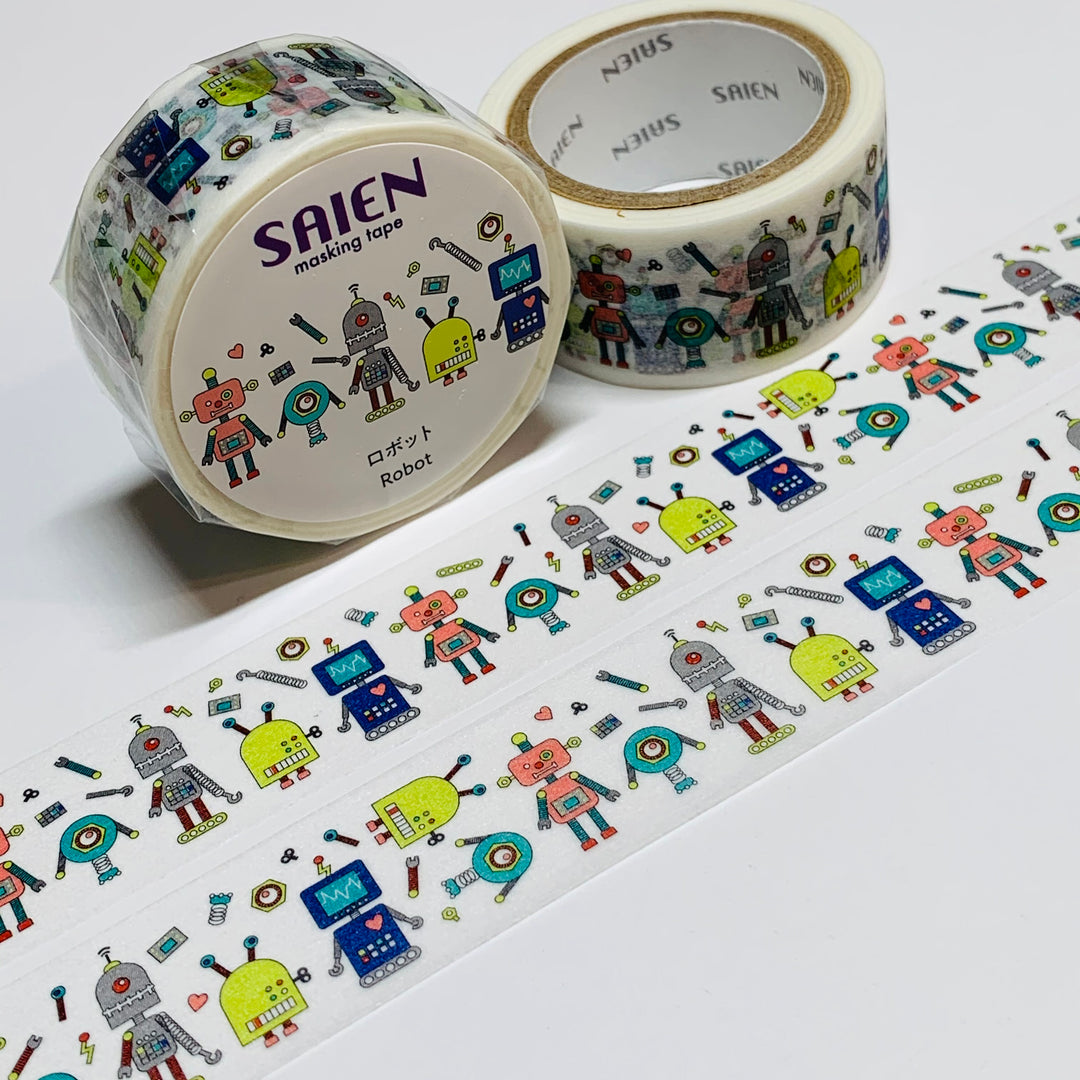 ROBOT BITS & PIECES Parts Saien Masking Washi Tape ~ 1 Roll ~ 20mm x 7m (23 Feet)