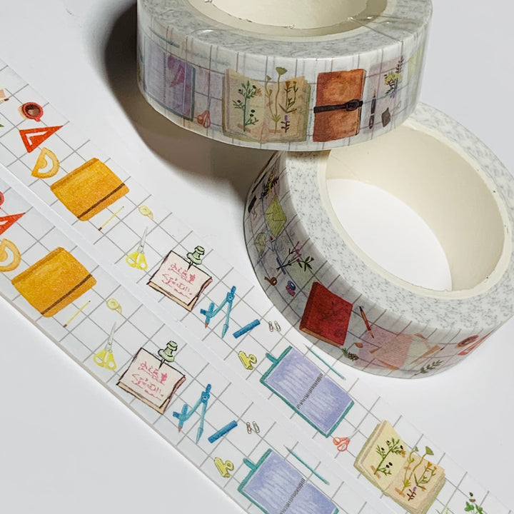 NEW SIZE! NATURE JOURNALING SUPPLIES Washi Tape ~ 1 Roll ~ 15mm x 10m (33 Feet)