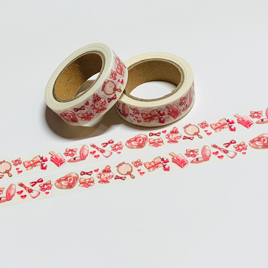 VALENTINE ROMANTIC GIFTS For YOU Washi Tape ~ 1 Roll ~ 15mm x 10m (33 Feet)