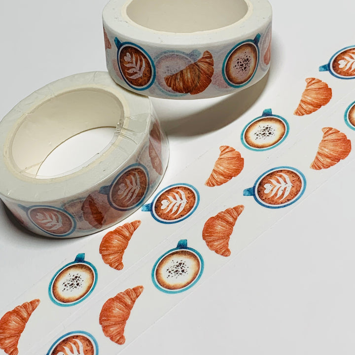 BARISTA MADE AMERICANO COFFEE Washi Tape ~ 1 Roll ~ 15mm x 10m (33 Feet)