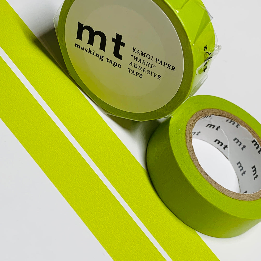 PUCE GREEN WAKANAE Solid Matte Mt Washi Tape ~ 1 Roll ~ 15mm x 10m (33 Feet)