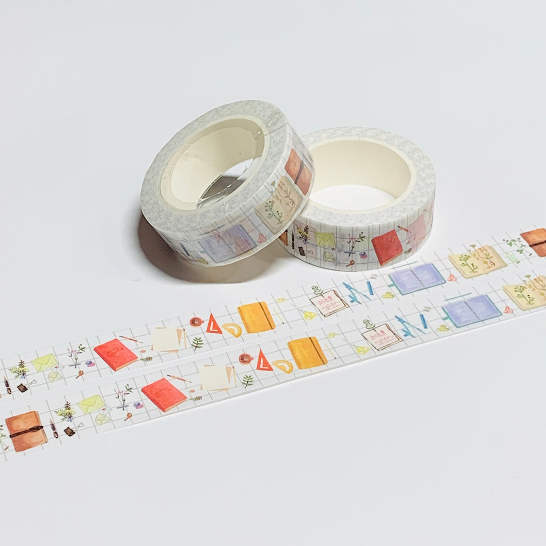 NEW SIZE! NATURE JOURNALING SUPPLIES Washi Tape ~ 1 Roll ~ 15mm x 10m (33 Feet)