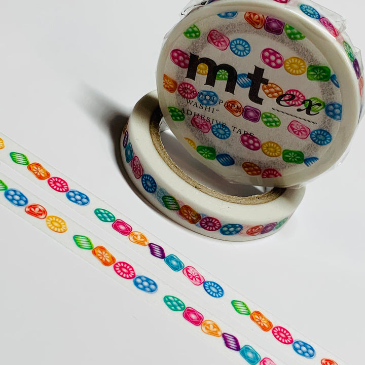 CANDY DROPS LINE Thin Line MT Washi Tape - 1 Roll