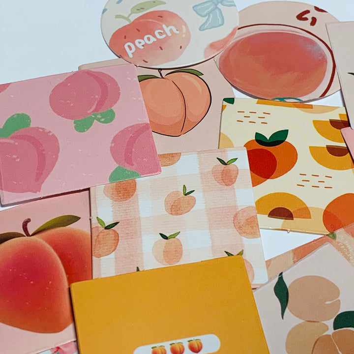 PEACHES And CREAM Peelable Stickers  ~ 45 Pieces ~ 38mm Each