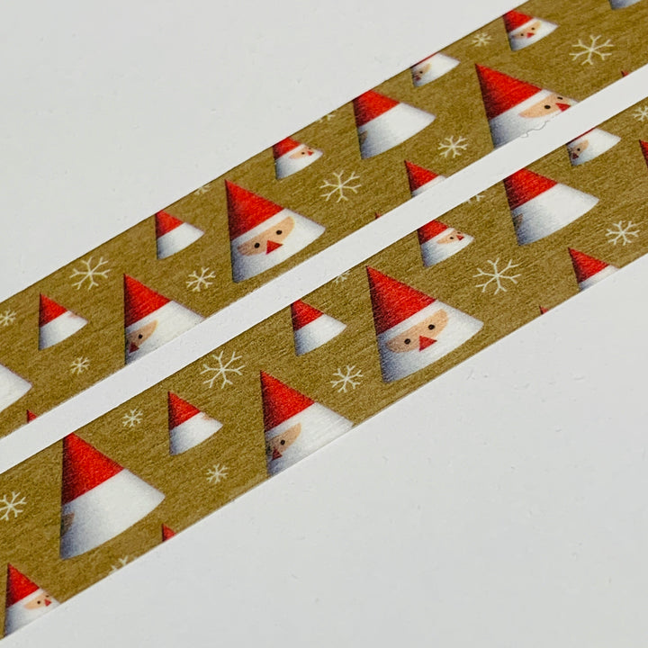 SANTA ORNAMENTS CHRISTMAS MT Washi Tape ~ 1 Roll ~ 15mm x 7m (23 Feet)