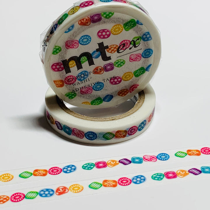 CANDY DROPS LINE Thin Line MT Washi Tape - 1 Roll