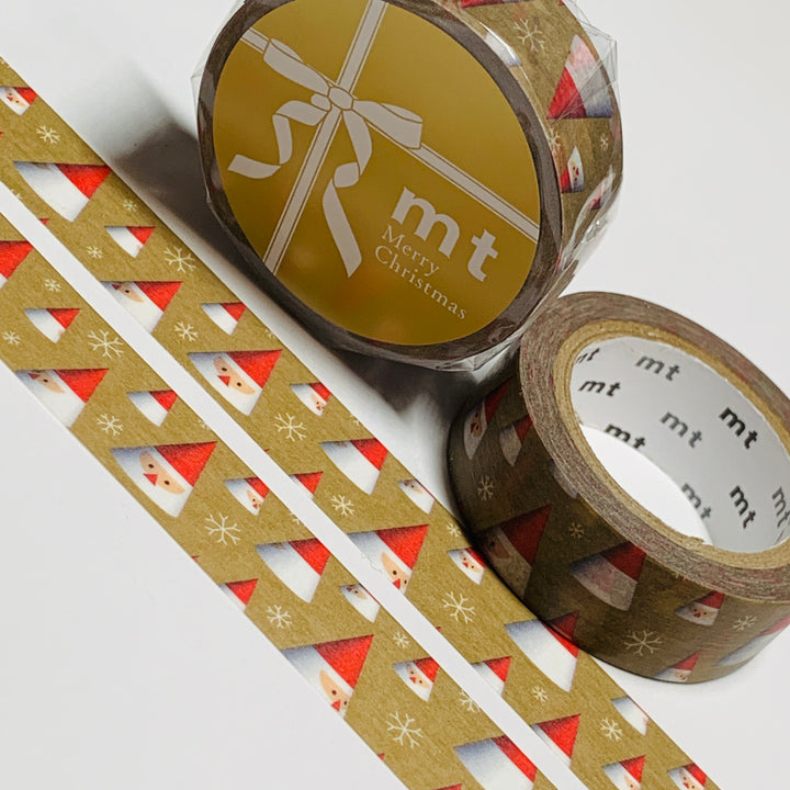 SANTA ORNAMENTS CHRISTMAS MT Washi Tape ~ 1 Roll ~ 15mm x 7m (23 Feet)