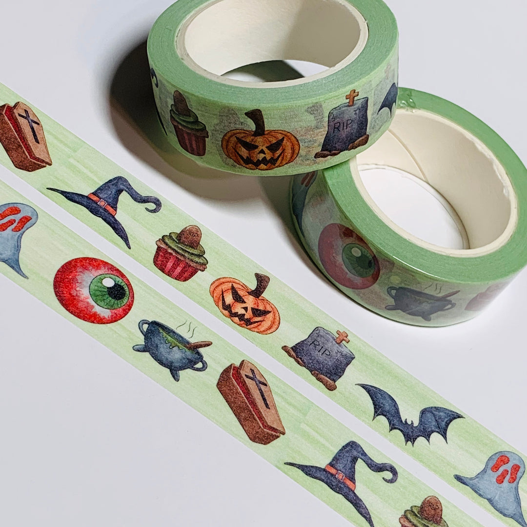 THESE Are A FEW Of MY FAVORITE HALLOWEEN THINGS Washi Tape ~ 1 Roll ~ 15mm x 10m (33 Feet)