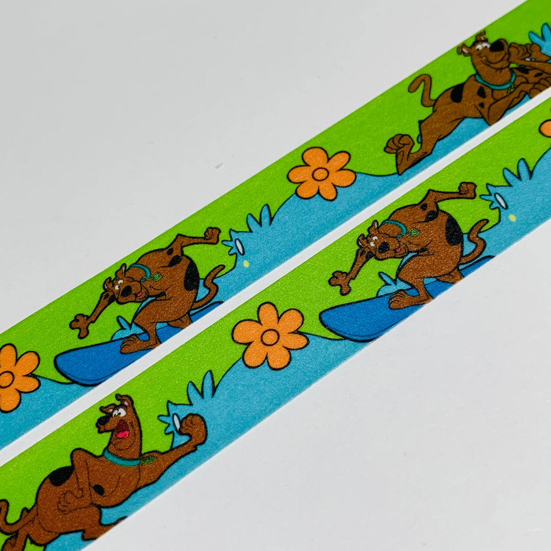 EVERYDAY LIFE Of A SATURDAY Morning Cartoon Dog Washi Tape ~ 1 Roll ~ 15mm x 5m (16 Feet)