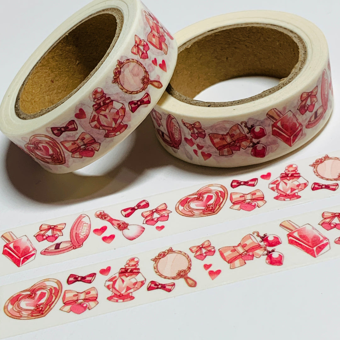 VALENTINE ROMANTIC GIFTS For YOU Washi Tape ~ 1 Roll ~ 15mm x 10m (33 Feet)