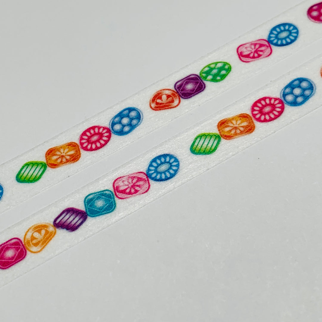 CANDY DROPS LINE Thin Line MT Washi Tape - 1 Roll