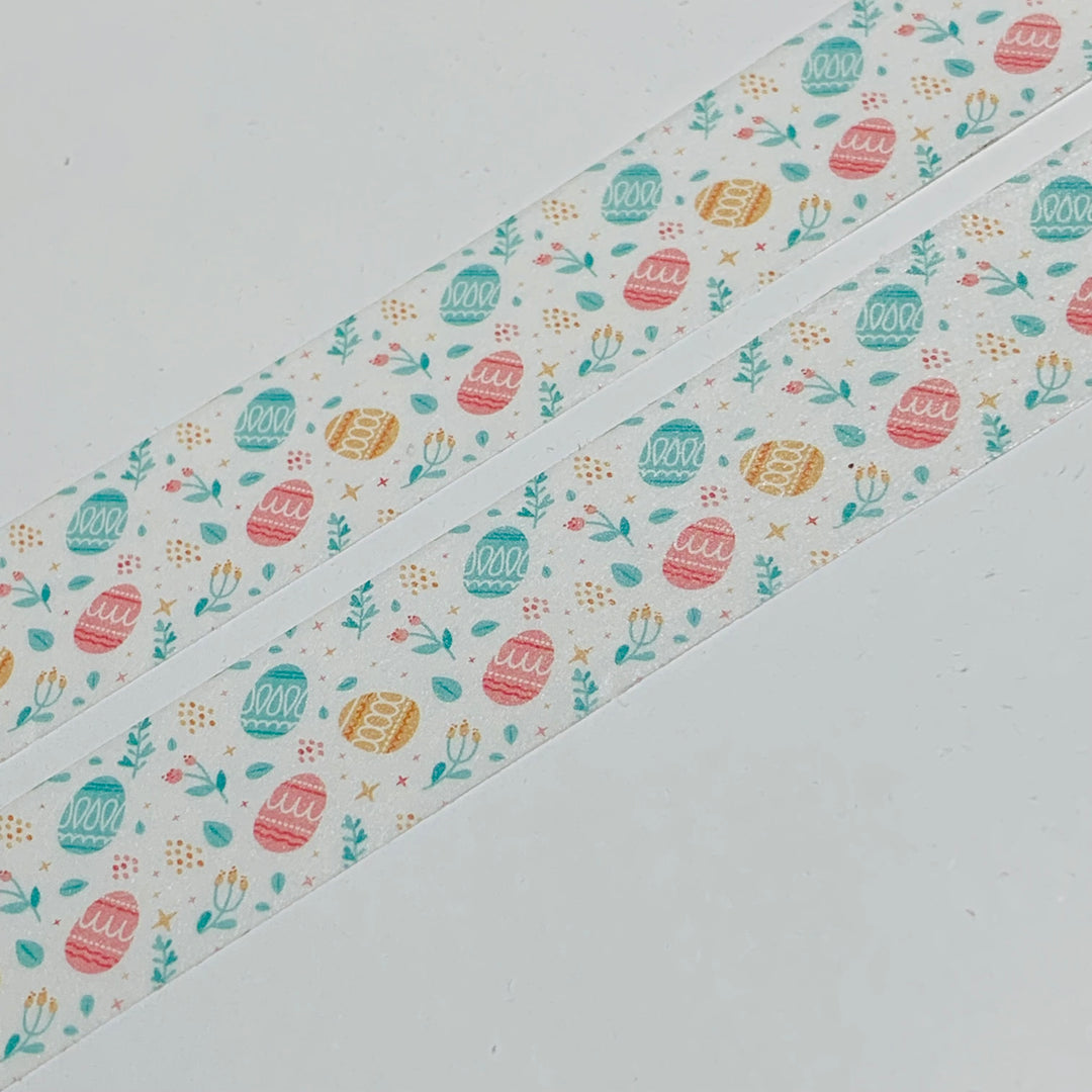 PASTEL BABY EASTER EGGS Washi Tape - 1 Roll - 15mm x 10m (33 Feet)