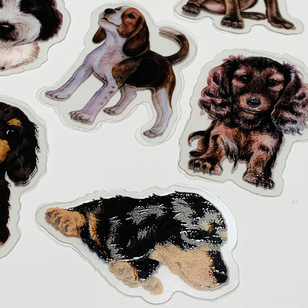 FAVORITE MAN'S BEST FRIEND DOG Sticker Flakes Stickers ~ 30 Pieces ~ Approximately 50mm Each